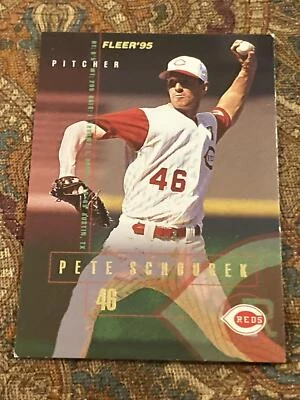 1995 Fleer #448 Pete Schourek - Image 1 of 2