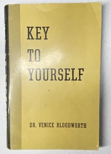 Vtg Key to Yourself Dr. Venice Bloodworth 1970 Scrivener & Co. PB 11th Printing - Bild 1 von 6
