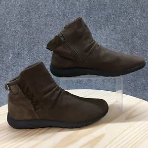Botines Cobb Hill by Rockport para mujer 10M marrón Amalie Ghillie impermeables - Imagen 1 de 17