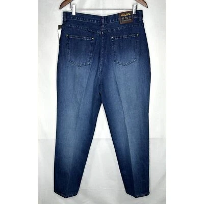 羊毛牛仔裤深色牛仔布 100% 棉功能户外服装经典 16 码 — 第 1/4 张图片