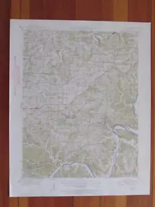 Eugene Missouri 1951 Original Vintage USGS Topo Karte - Bild 1 von 1