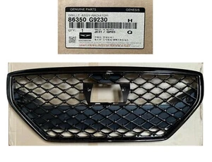 Genuine Front Bumper Grille 2019-2020-2021 Genesis G70 W Adaptive Cruise & 360 - Picture 1 of 4