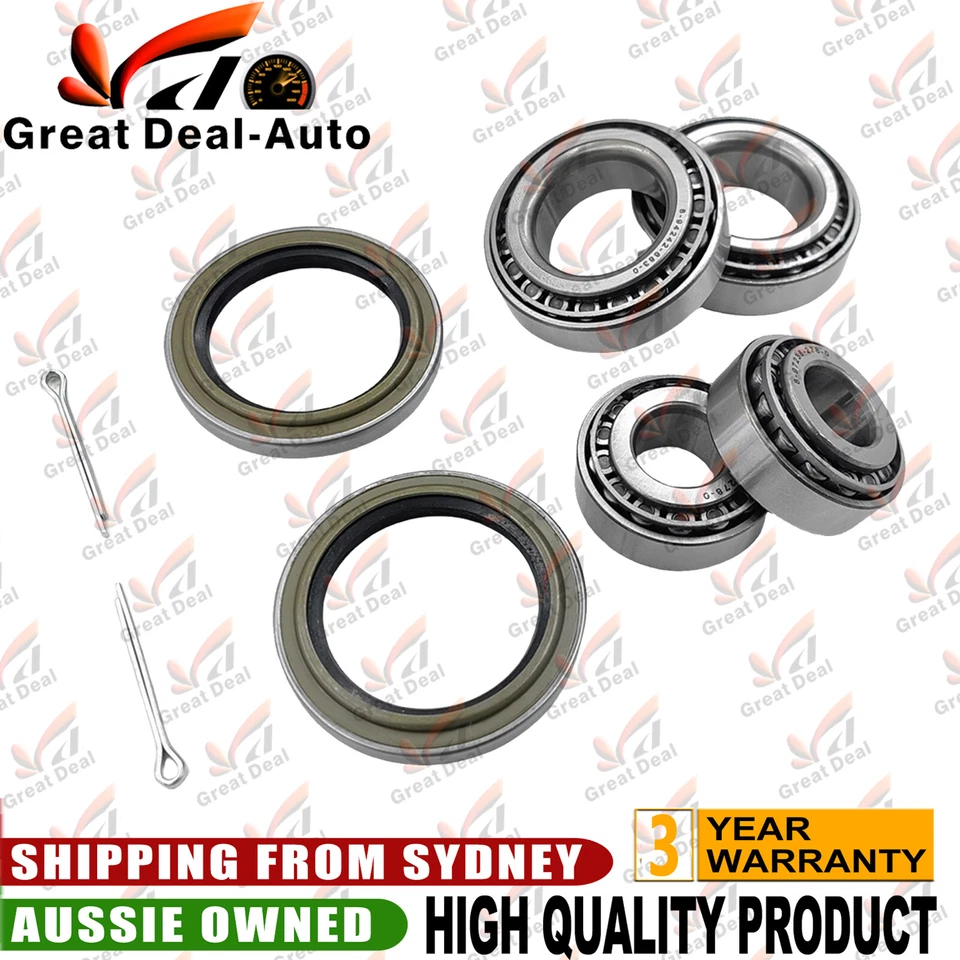 2x Front Wheel Bearing Kits for Holden Rodeo RA TFR16 17 TFR30 TFR54 TFR55 88-08 - image 1 of 1