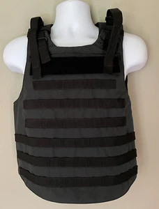 PROPPER Naval Security Forces Armor Carrier Vest S 2016-2016 Light Shade Black - Picture 1 of 13
