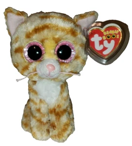 Ty Beanie Boos - Tabitha die Katze (6 Zoll) NEU NEU MIT ETIKETT Plüschtier Stofftier Spielzeug - Bild 1 von 9