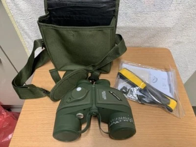 BOSTRON Binoculars Marine 10x50+Compass Waterproof High Power HD+Coordinate Rang - Image 1 of 4