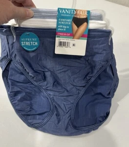 Radiant By Vanity Fair Comfort Stretch 3 Pack Brief Small Soft Waistband NEW - Picture 1 of 3