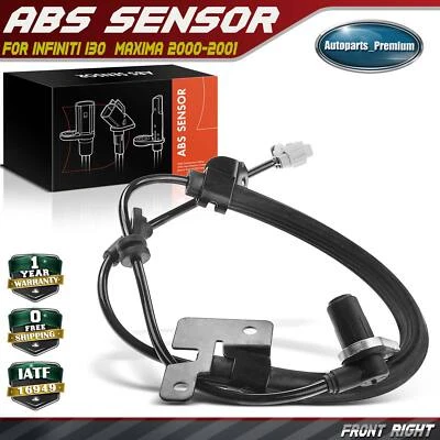Sensor de velocidad de rueda ABS para Infiniti I30 Nissan Máxima 2000 2001 delantero derecho derecho Foto 1 de 4