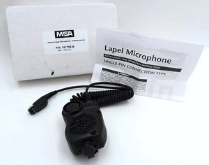 MSA 10175626 ClearCommand HARRIS UNITY XG-100 HCS Helmet Lapel Microphone - NIB - Picture 1 of 23