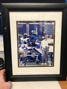 Plaxico Burress Signed 8 X 10 Color Photo Matted and Framed with COA - Picture 1 of 9