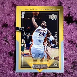 Jason Richardson 2004 Upper Deck All-Star #26 MINT Warriors Legends Jersey SP💙 - Picture 1 of 4