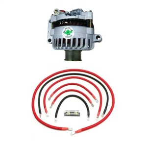Mean Green High Output Alternator W/ Premium Wiring For 03-05 6.0L Powerstroke - Picture 1 of 1