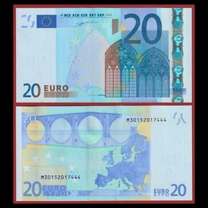 Portugal Euro 20 Euro 2002 Pick 3m U001 Duisenberg Crisp GEM Unc - Picture 1 of 5