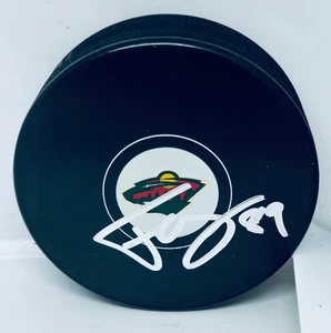 Frederick Gaudreau signed Minnesota Wild Puck autographed - Picture 1 of 1