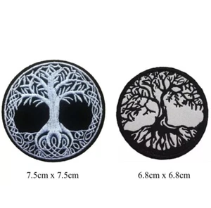 Tree of Life Luck Iron-On Motif Patch Child / Adult - Picture 1 of 3