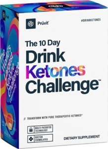 KETONI CHETONI ESOGENI PRUVIT KETO NAT KETONES CHETOSI DIMAGRIRE 20 CHALLENGE! - Foto 1 di 3