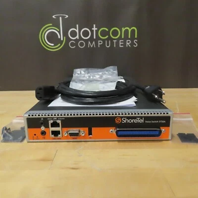 ShoreTel ShoreGear ST50A Voice Switch 600-1135-05 Voice-Mail W/Power Cord ST 50A - Image 1 of 3