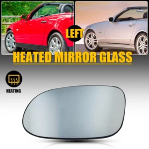 Mirror Glass For Mercedes Benz SLK320 SLK32 2001-2004 Driver Side w/ Backing - Picture 1 of 11