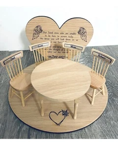 Wedding Memory table, wedding memorial, loved ones in heaven - Picture 1 of 7