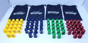 Stratego Conquest Board Game Playmonster Castles King War REPLACEMENT PARTS ARMY - Picture 1 of 7