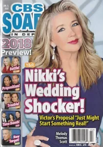 CBS Soaps In Depth Jan 8, 2018 MELODY T SCOTT-MARTHA BYRNE-ARIANNE ZUCKER-MARLA - Picture 1 of 1