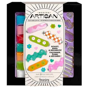 Moda Ángeles Adolescentes Multicolor Moderno Artesanal Arcilla Pinzas para el Cabello Kit para Hacer, 1 - Imagen 1 de 5