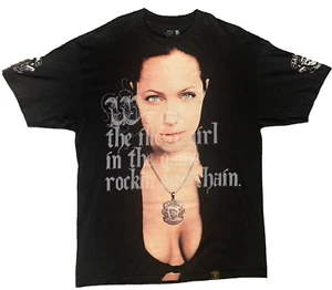 Brand New Size XL Dissizit Angelina Jolie Tee Shirt - Picture 1 of 3