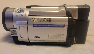 JVC GR-DVL520U 700x Digital Zoom 1024 x 768 Video Camcorder w/ Battery UNTESTED - Image 1 of 4