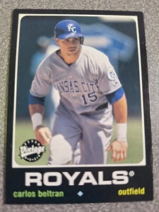 2002 Upper Deck Vintage - Carlos Beltran #85 o110 - Picture 1 of 2