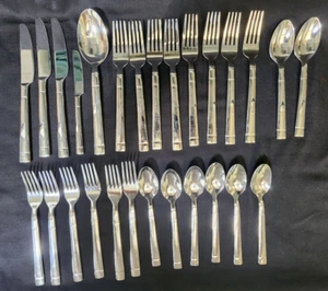 Lenox Kate Spade Stainless Flatware FAIR HARBOR - 27 Pieces Mixed Lot - Picture 1 of 5