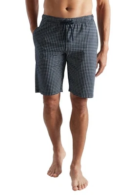 CECEBA Bermuda Herren kurze Hose Shorts Schlafhose blau Baumwolle - Bild 1 von 4