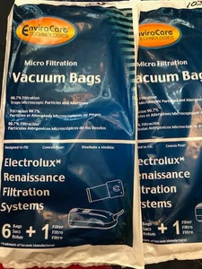 12 Bags Fits For Electrolux Type R Canister Vacuum STYLE R Plus Filters included - Picture 1 of 1