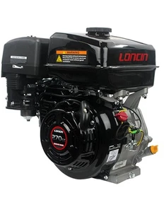 9 PS LONCIN G270 F T/Q Benzinmotor Zylinderwelle 25,4 mm - Bild 1 von 4