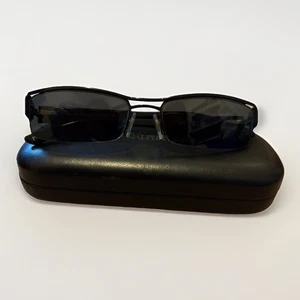 Polo Ralph Lauren Sunglasses Frame 1058-9003 Men's Black Rectangular 54-17-135 - Picture 1 of 8