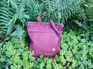 Fjällräven Totebag Nr. 1 2in1 Tasche Handtasche Rucksack Weinrot Bordeaux - Bild 1 von 19