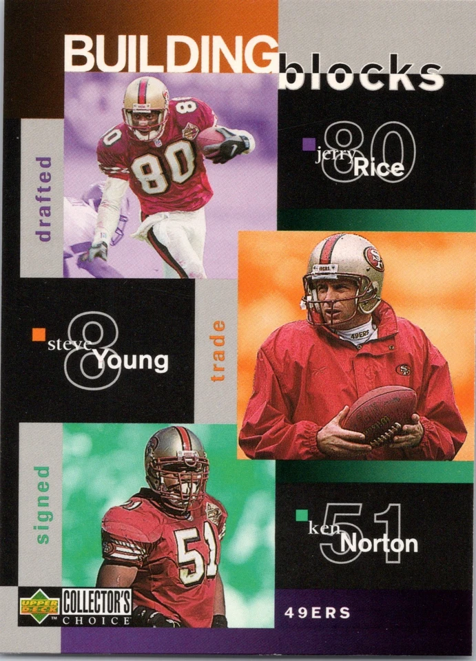 1997  Collector's Choice #356 Jerry Rice/Young - Image 1 of 2