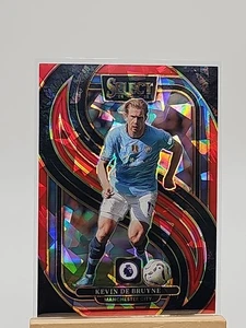 Kevin De Bruyne Red Ice 2024-25 Panini Select Premier League Prizm #155 - Picture 1 of 2