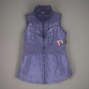 FILA SPORT Damen Weste Ärmellos Puffer Wassermann Blau Gr. XS Neu mit Etikett TruWarm - Bild 1 von 7