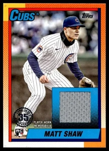 Actualización Topps 2025 1990 béisbol Matt Shaw parche Cubs #90RU-MS C79 - Imagen 1 de 2