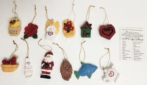 Braut Christbaumschmuck Sammlung Deutsche Tradition 12er Set Neu in OVP - Bild 1 von 11