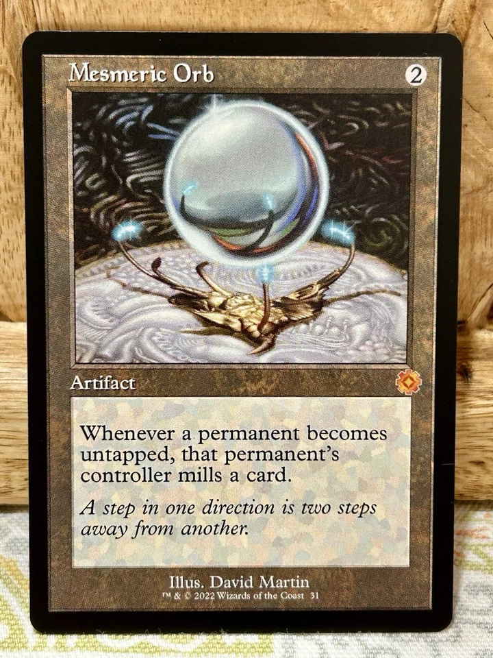 Mesmeric Orb The Brothers' War Retro Frame Artifacts BRR LP MTG - Image 1 of 1