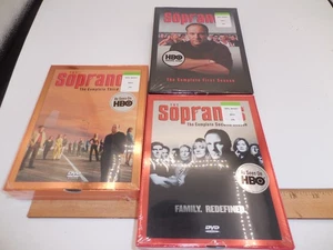 The Sopranos (Seasons 1-3 DVD) - Collectors Box Sets- All 3 are NEW - Picture 1 of 3