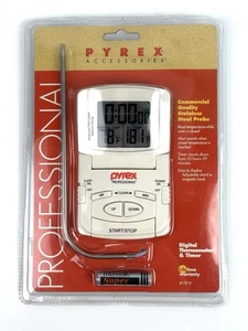NUEVO Termómetro digital profesional Pyrex y sonda temporizador - Imagen 1 de 3