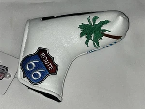 Nuevo CMC DESIGN Route 66 California Blade Putter Cabeza Cubierta Magnética Bordada - Imagen 1 de 6