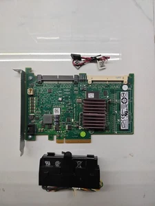 Scheda controller RAID SAS integrata Dell PERC 6/i - SAS - PCIe x8 serie 0T954J - Foto 1 di 6