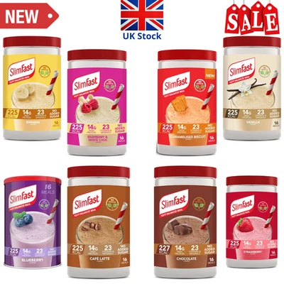 SlimFast Meal Replacement Shake for Weight Loss & Balanced Diet 16 Servings 584g - Image 1 of 4