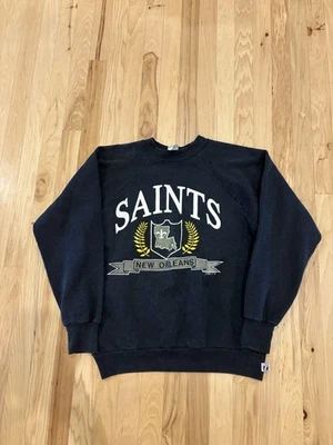 Vintage Logo 7 New Orleans Saints Crewneck Size Medium - Image 1 of 3