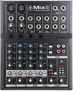 Mackie Mix8 8-channel Mixer - Foto 1 di 1
