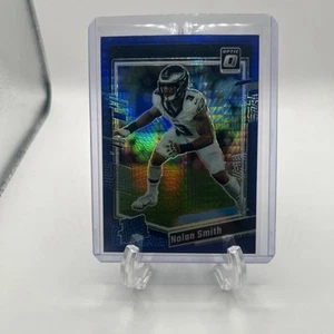 2023 Panini Donruss Optic - Rated Rookie Blue Hyper Prizm #283 Nolan Smith (RC) - Picture 1 of 2