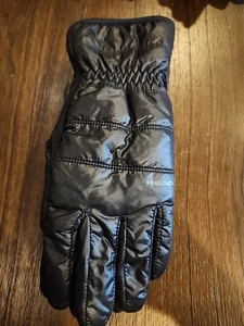 Neu mit Etikett Head wasserdichte Hybrid-Damenhandschuhe schwarz Medium geöffnet - Bild 1 von 3